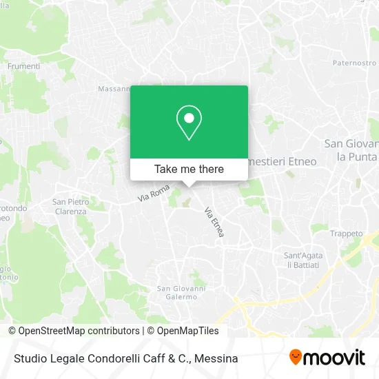 Studio Legale Condorelli Caff & C. map