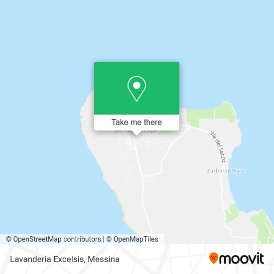 Lavanderia Excelsis map