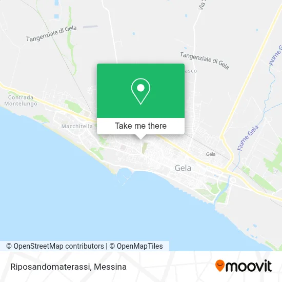 Riposandomaterassi map