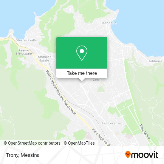 Trony map
