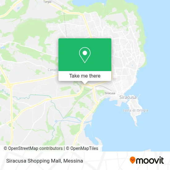 Siracusa Shopping Mall map