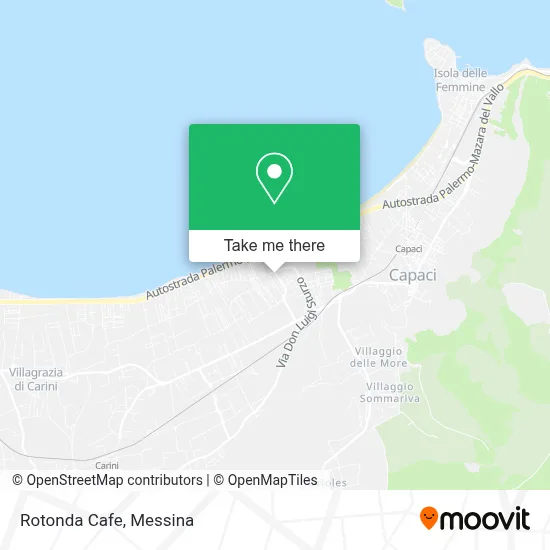 Rotonda Cafe map