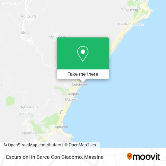 Escursioni In Barca Con Giacomo map