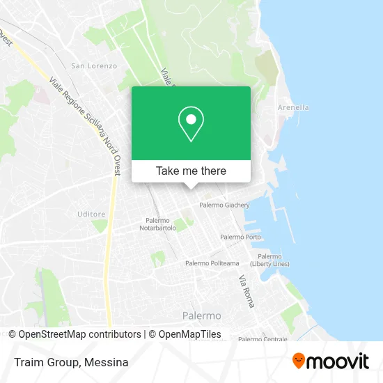 Traim Group map