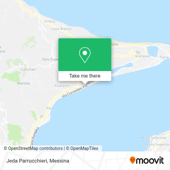 Jeda Parrucchieri map