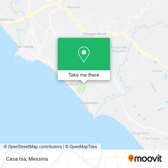 Casa Isa map