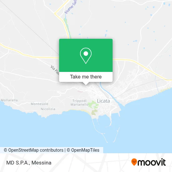 MD S.P.A. map