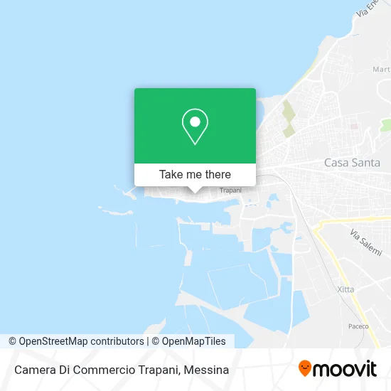 Camera Di Commercio Trapani map