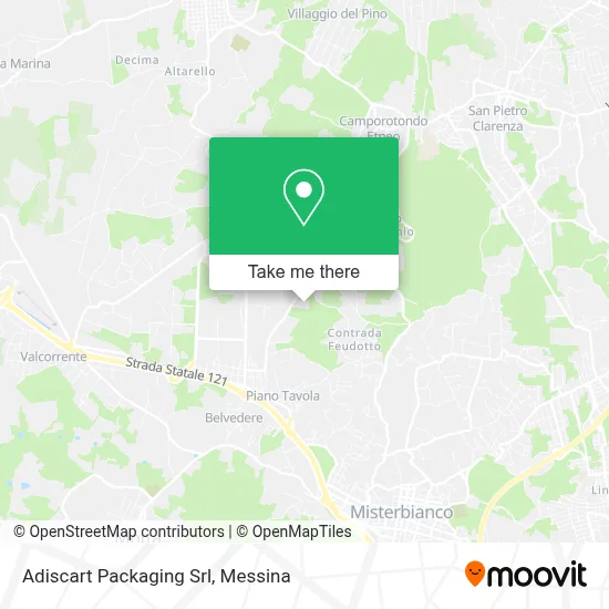 Adiscart Packaging Srl map