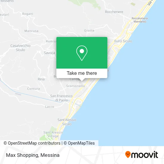 Max Shopping map