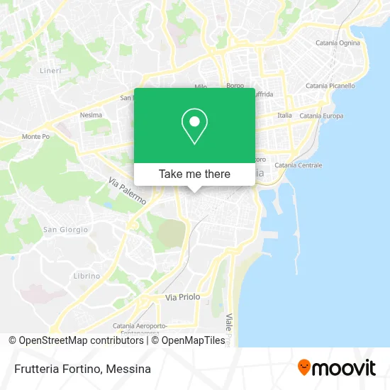 Frutteria Fortino map