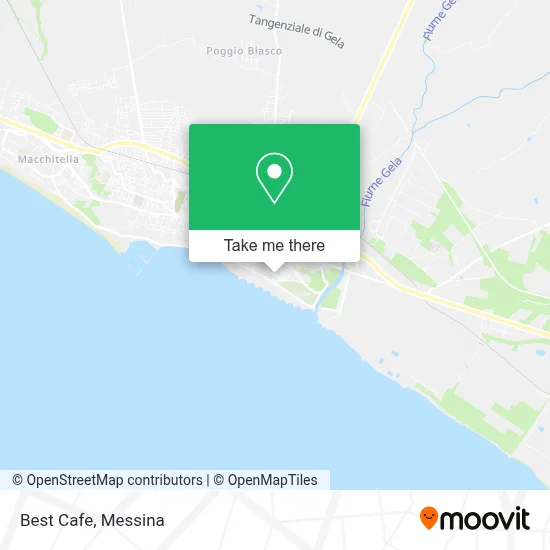 Best Cafe map