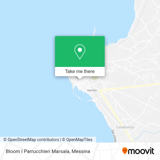 Bloom I Parrucchieri Marsala map