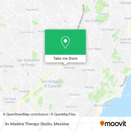 Av Madera Therapy Studio map