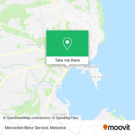 Mercedes-Benz Service map