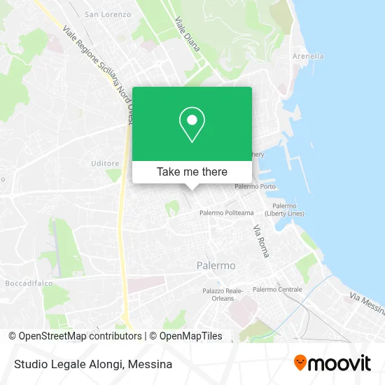 Studio Legale Alongi map