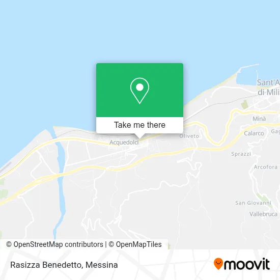 Rasizza Benedetto map