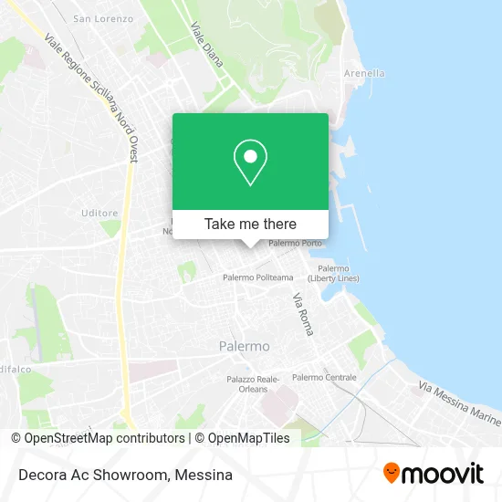 Decora Ac Showroom map