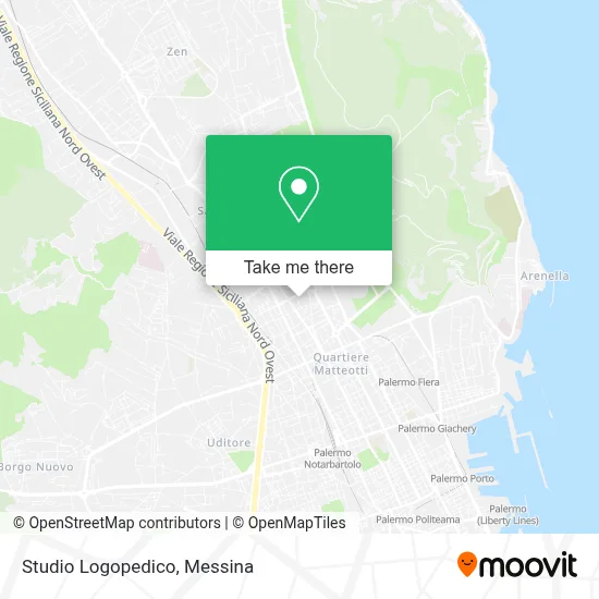 Studio Logopedico map