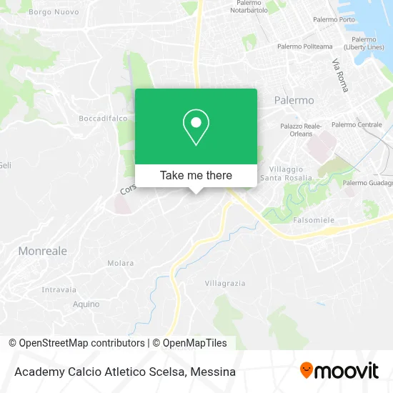 Academy Calcio Atletico Scelsa map