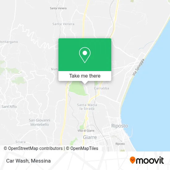 Car Wash map