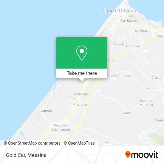 Gold Car map