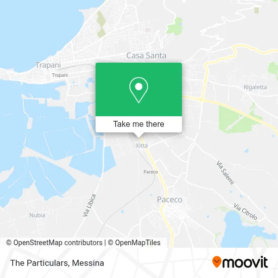 The Particulars map