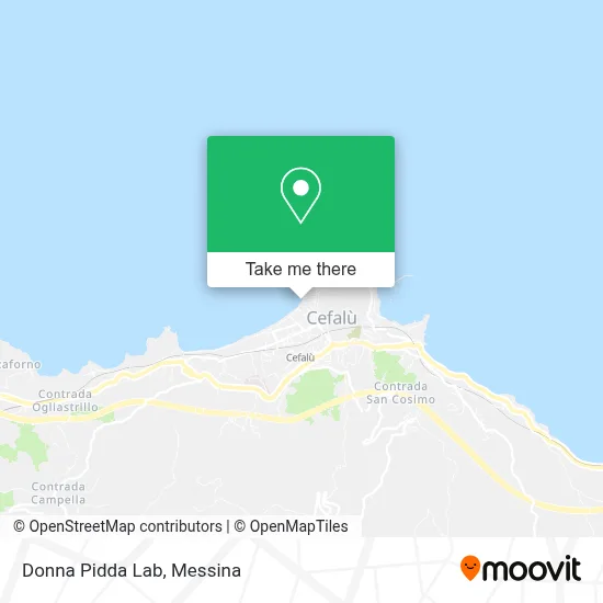 Donna Pidda Lab map