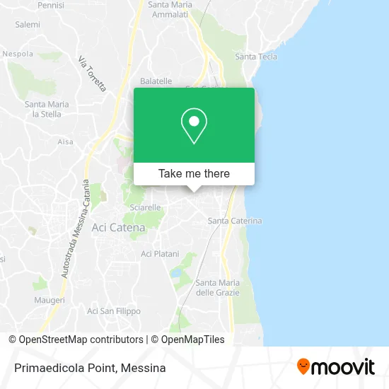 Primaedicola Point map