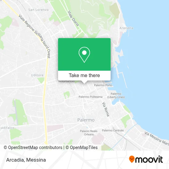 Arcadia map