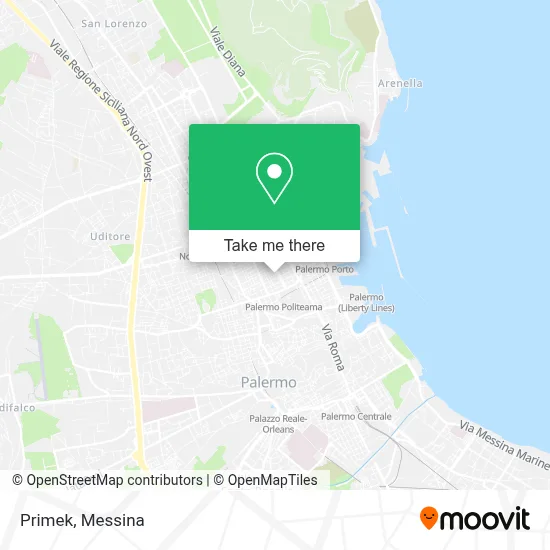 Primek map