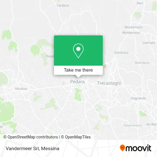 Vandermeer Srl map
