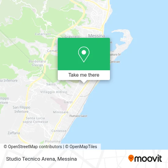 Studio Tecnico Arena map