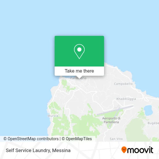 Self Service Laundry map