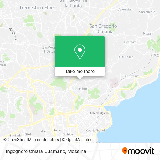 Ingegnere Chiara Cusmano map
