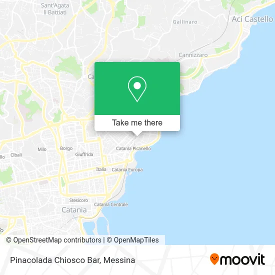 Pinacolada Chiosco Bar map