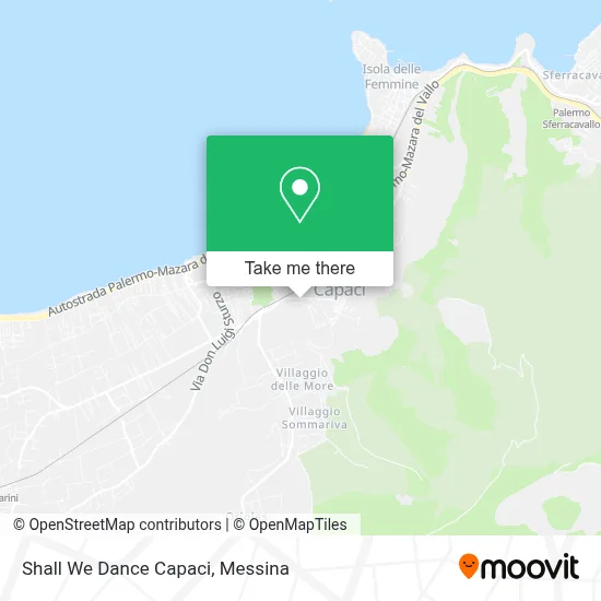 Shall We Dance Capaci map