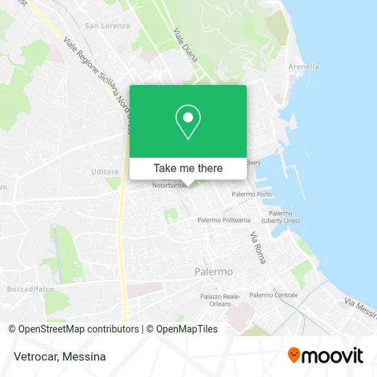 Vetrocar map