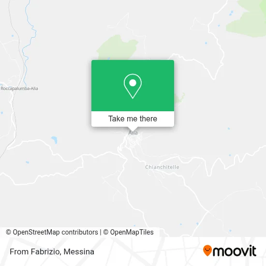 From Fabrizio map