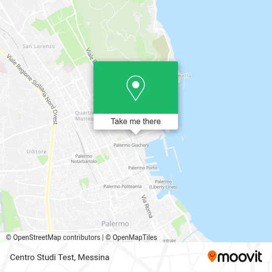 Centro Studi Test map