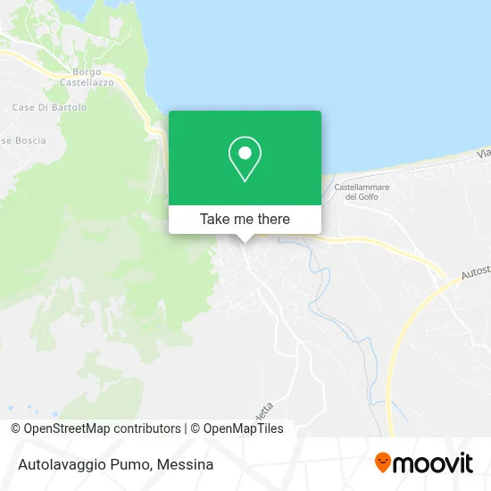 Autolavaggio Pumo map