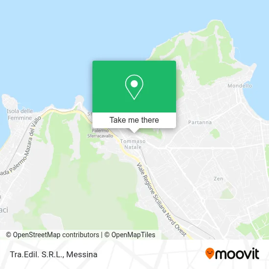 Tra.Edil. S.R.L. map