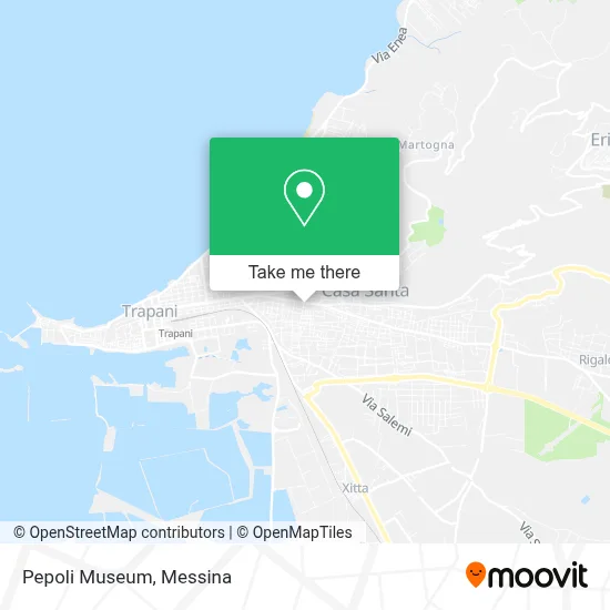 Pepoli Museum map
