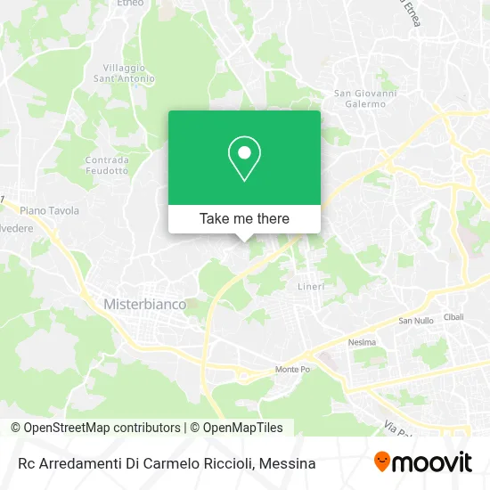 Rc Arredamenti Di Carmelo Riccioli map