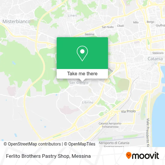 Ferlito Brothers Pastry Shop map