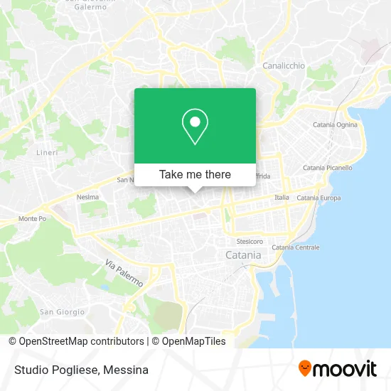 Studio Pogliese map
