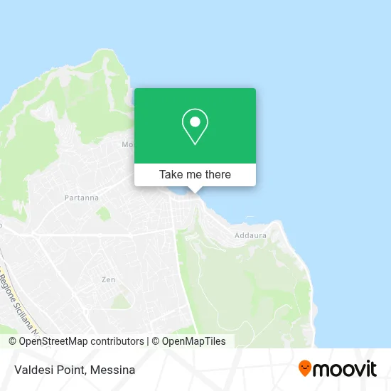Valdesi Point map