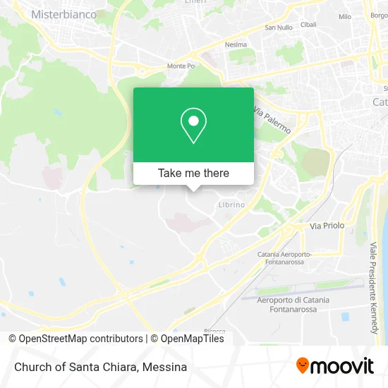 Church of Santa Chiara map