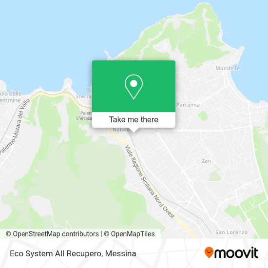 Eco System All Recupero map