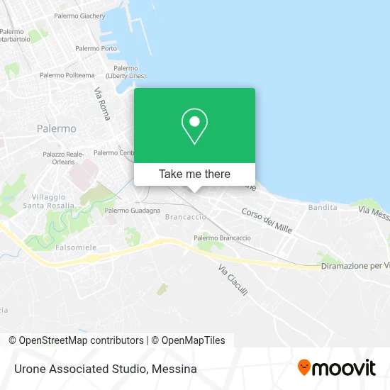 Urone Associated Studio map